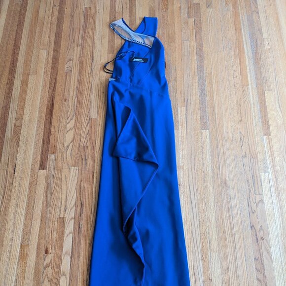Versace Couture Gown in Deep Blue - Picture 1 of 13